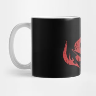 Gurren lagann red symbol Mug